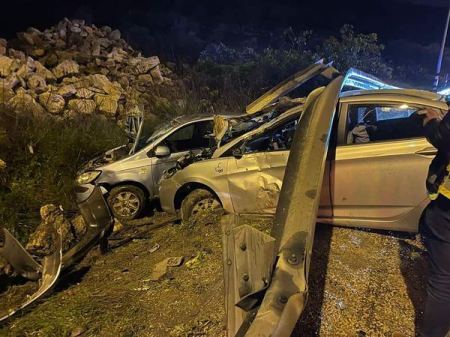 وادي عارة : 3 اصابات جراء حادث طرق قرب البياضة